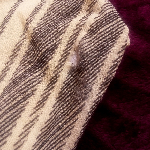 Vintage Pauline Trigere 10 Vertical Striped Dress - Picture 12 of 13